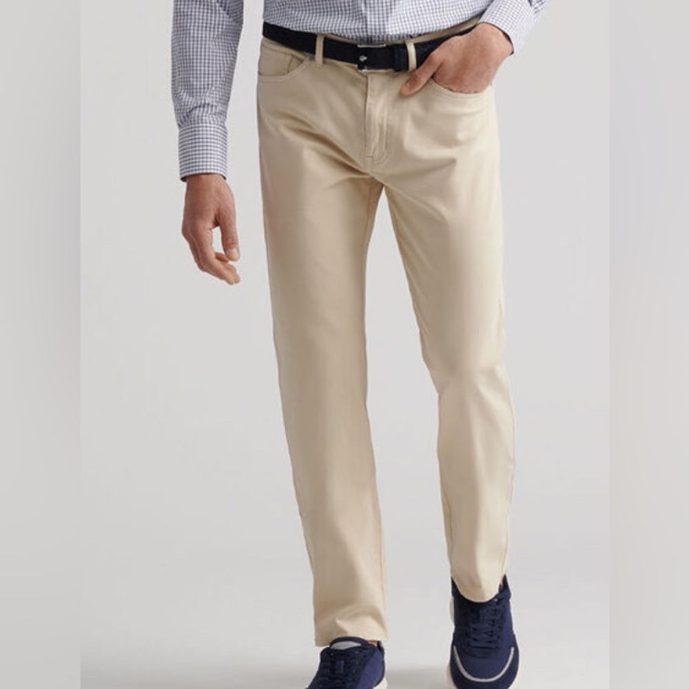 Peter Millar Signature Sateen 5 pocket pants, size 38